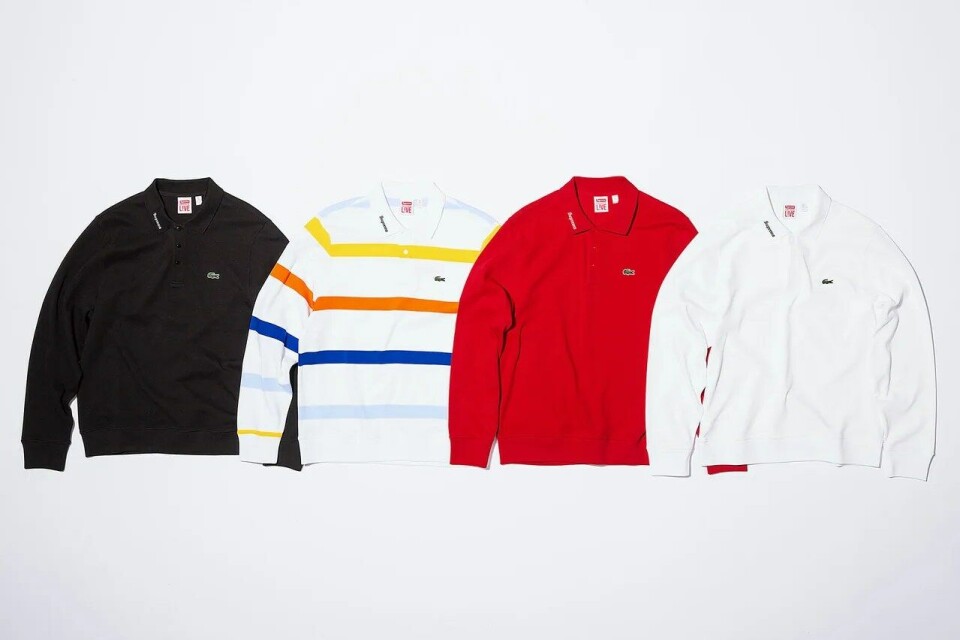 Supreme og Lacoste smider ny sporty kollektion