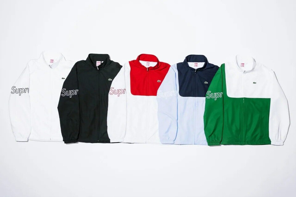 Supreme og Lacoste smider ny sporty kollektion