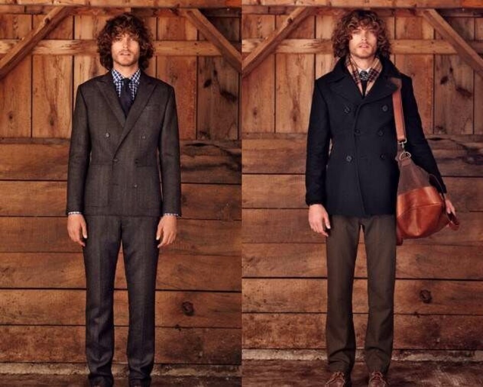 Club Monaco lookbook efterår/vinter 2012