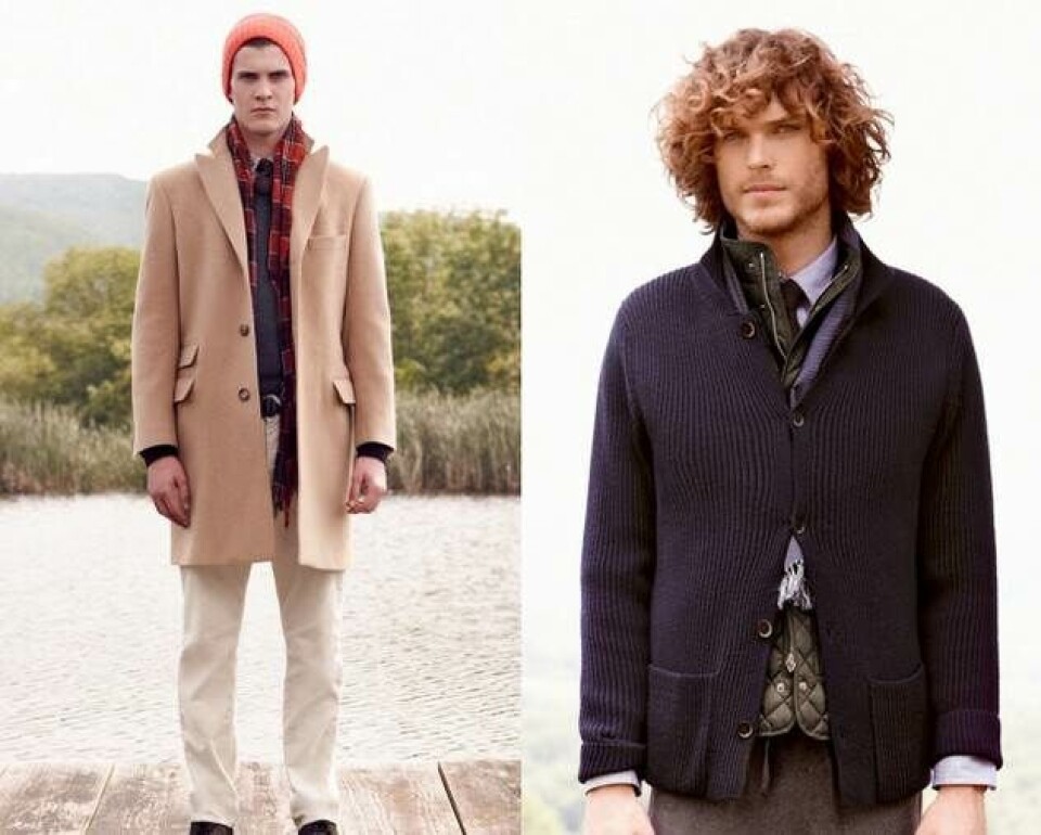 Club Monaco lookbook efterår/vinter 2012
