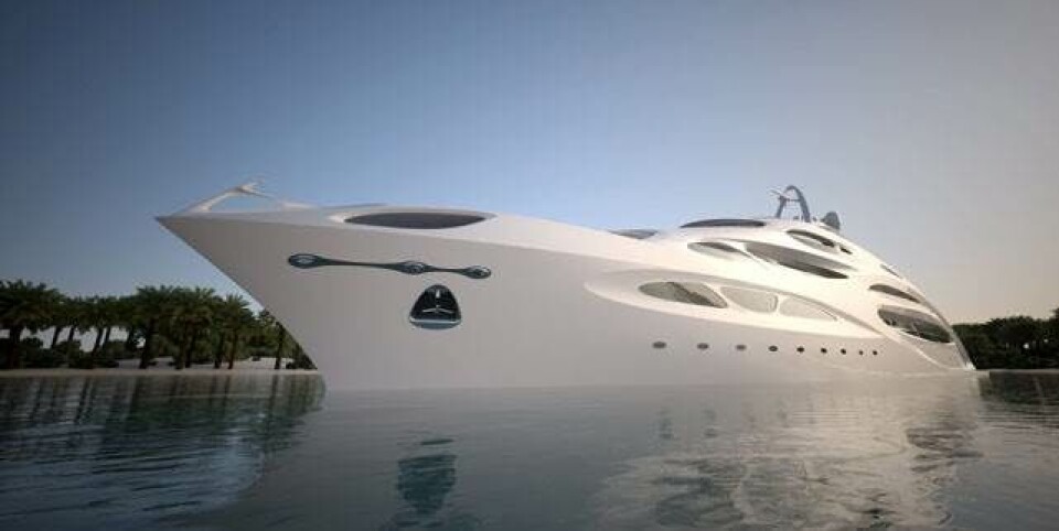 Se Zaha Hadids superyacht