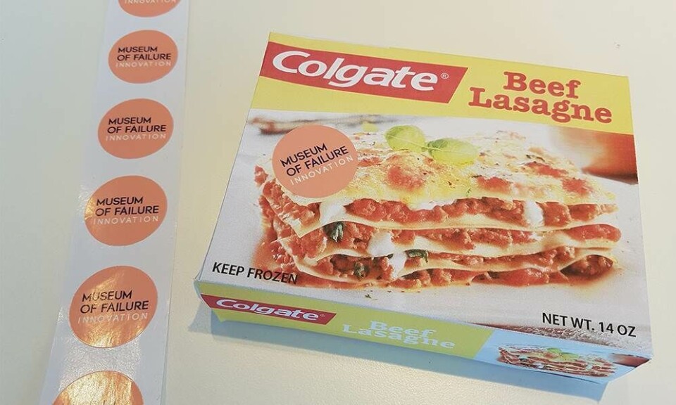 Betamax, Harley Davidson-parfume og Colgate-lasagne: Svensk museum udstiller de største designfiaskoer