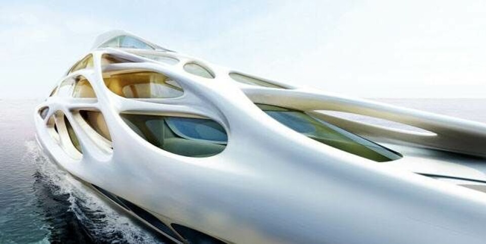 Se Zaha Hadids superyacht