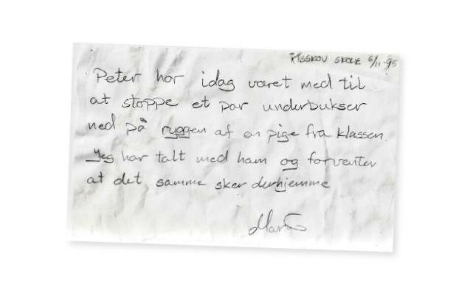 Da jeg vidste jeg var god: Peter Falktoft