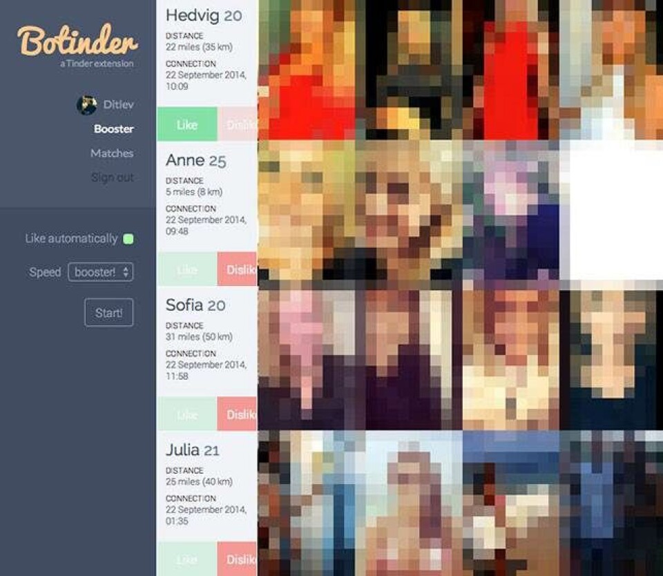 Nu kan Tinder bruges på desktop
