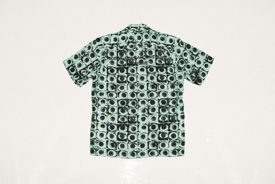 Supreme x COMME des GARCONS SHIRT: Se billederne af den nye S/S-kollektion