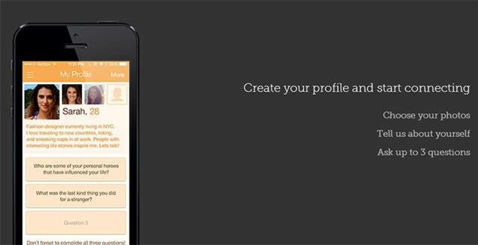 Ny dating-app sætter hjerne over udseende