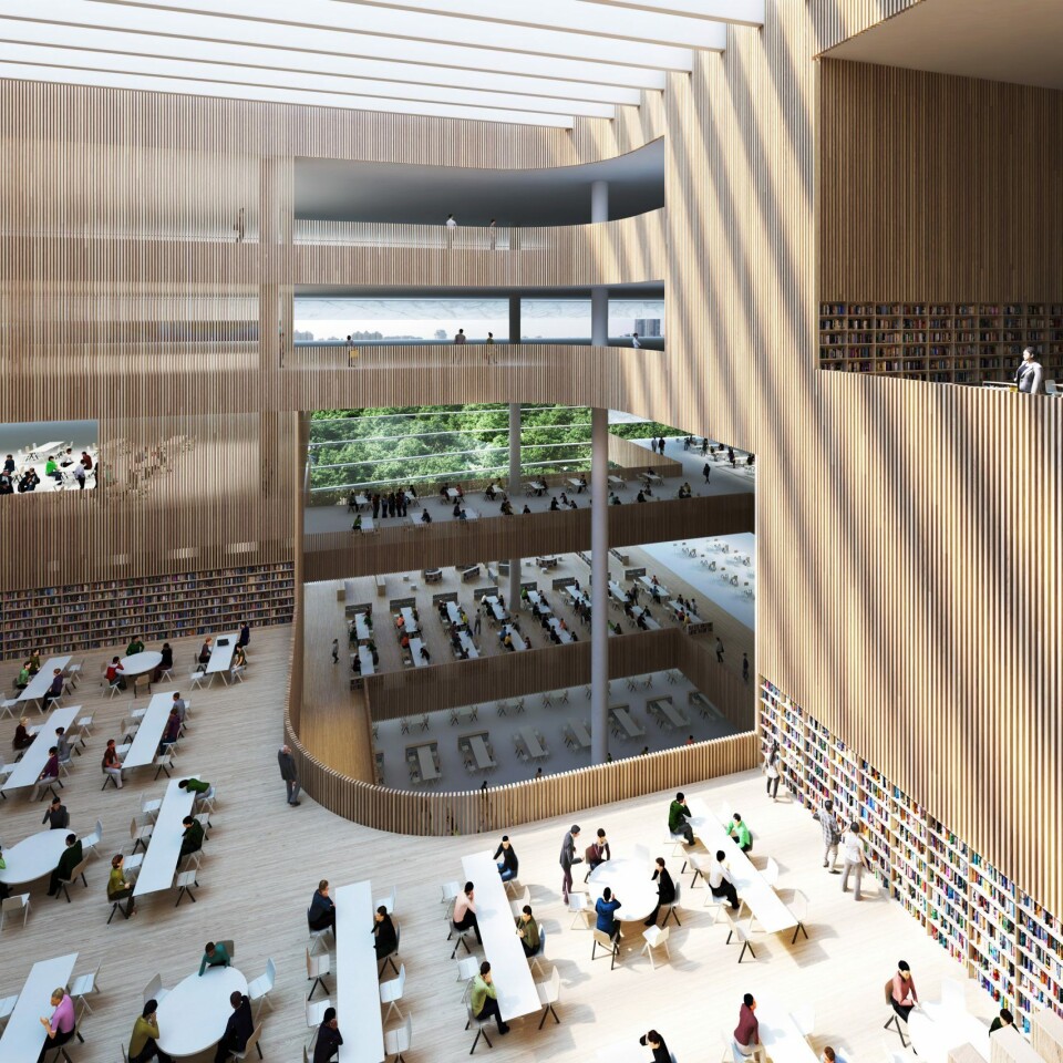 Se dansk tegnestues vinderkoncept til nyt bibliotek i Shanghai