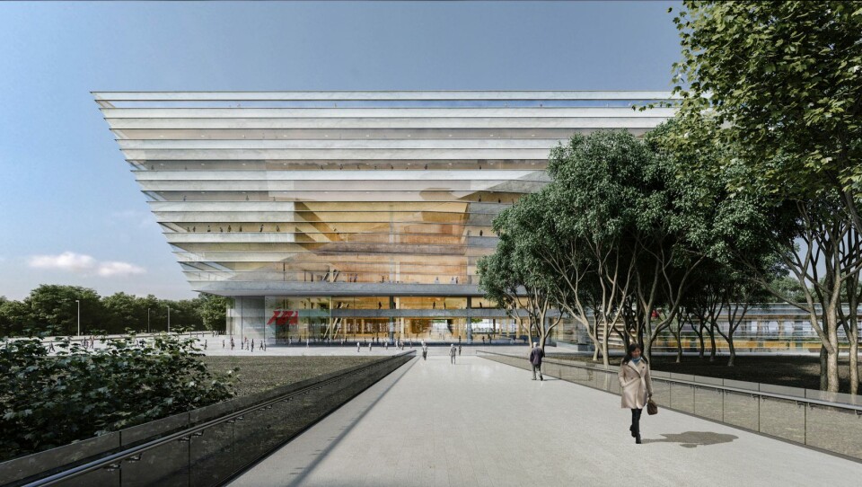 Se dansk tegnestues vinderkoncept til nyt bibliotek i Shanghai