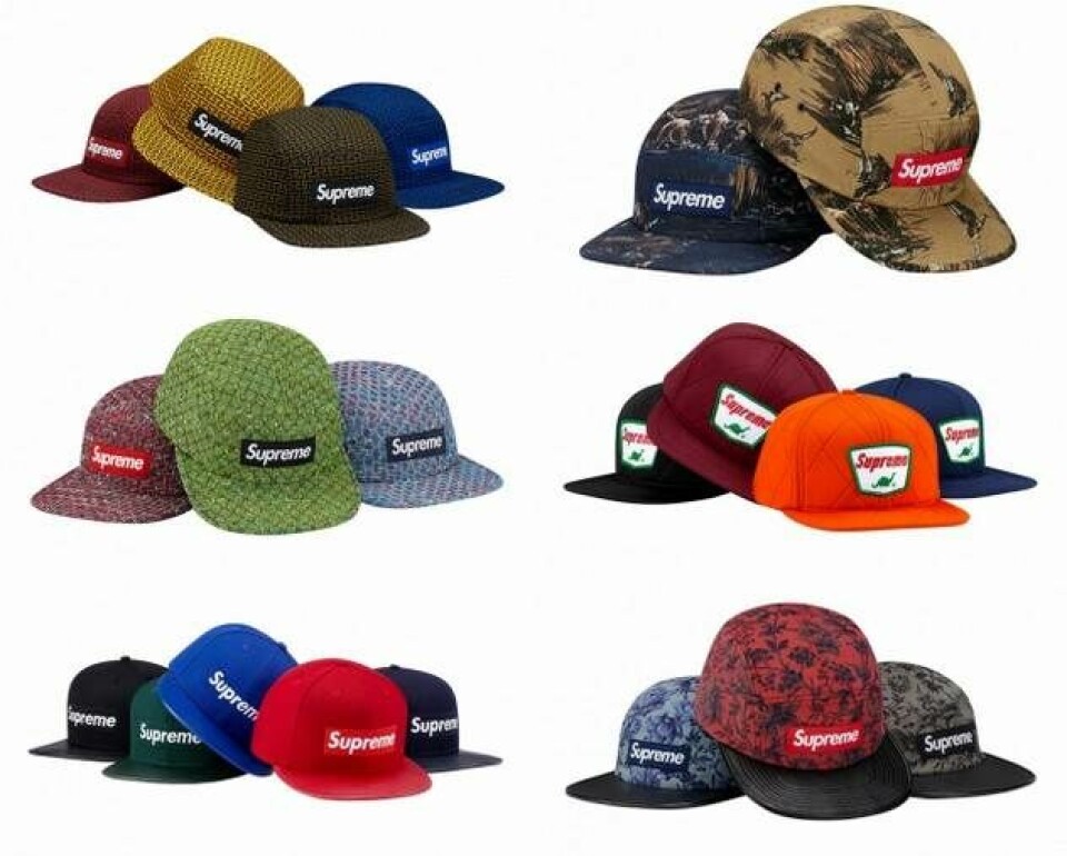 Supreme headwear efterår/vinter 2012