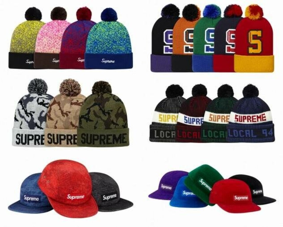 Supreme headwear efterår/vinter 2012