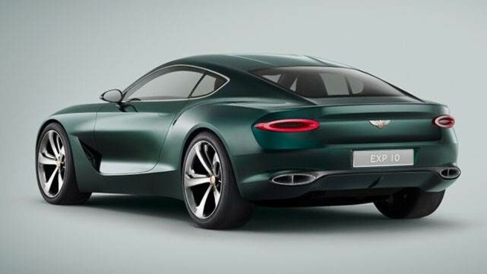 Smukke fremtidsudsigter for Bentley