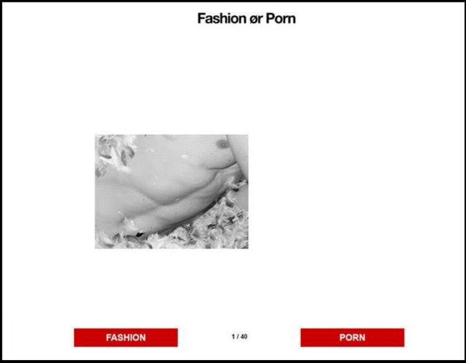 Dagens favoritsite: Kan du kende forskel på mode og porno?