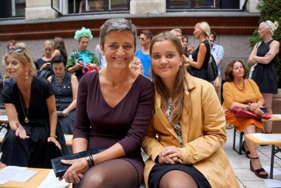 Se billeder: Glade gæster til Bruuns Bazaars modeshow