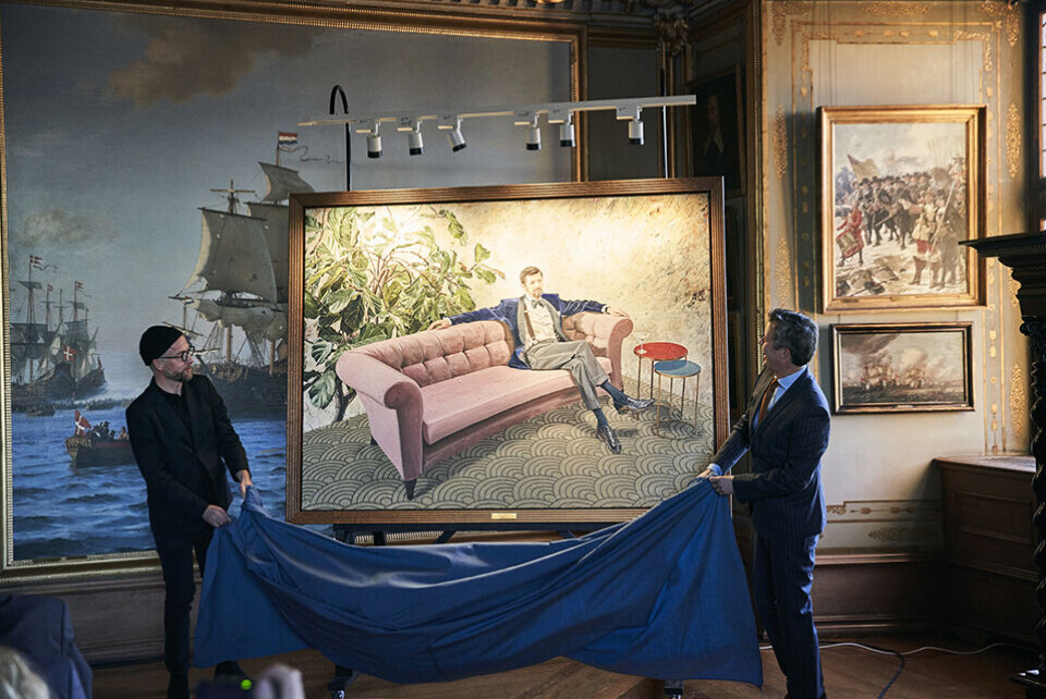 Kasper Eistrup afslørede portræt af Kronprins Frederik: 'Vi har udvekslet bands til hinanden. Det har været alt fra rock til klassisk musik'