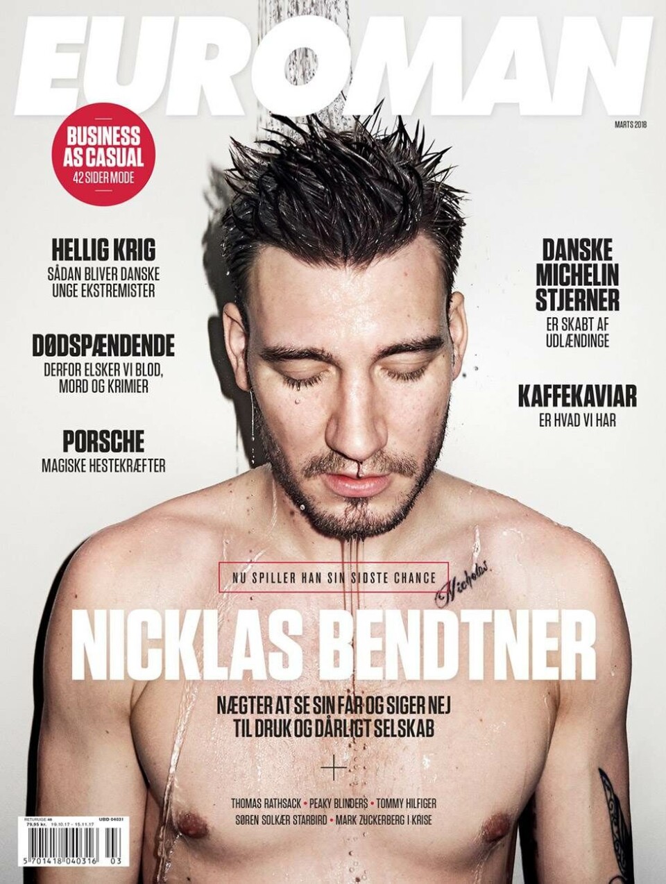 Nicklas Bendtner: ”Det koster 1.000 kroner at gå i byen med mig”