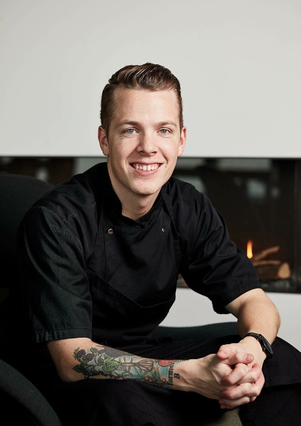 Køkkenchef bærer sit cv på armen: ”Det udtrykker, hvem jeg er som kok”