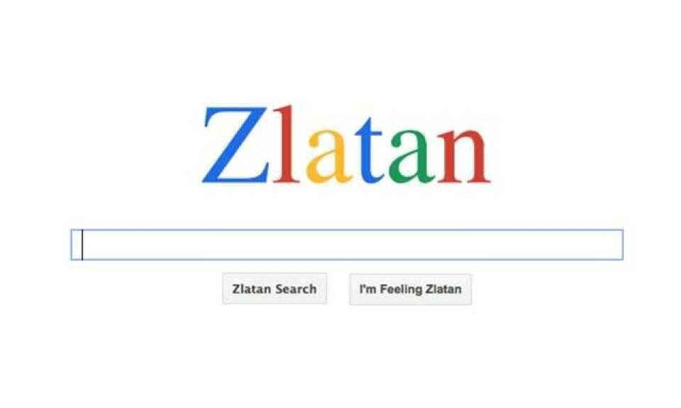 Zlatan har fået sin egen søgemaskine
