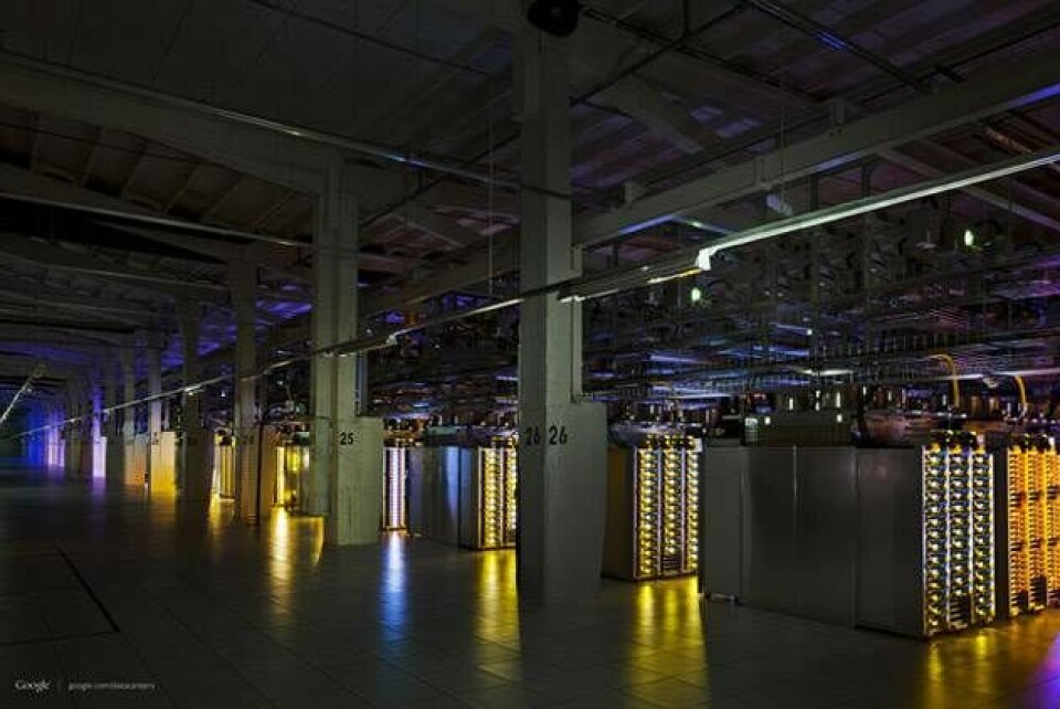 Besøg Googles enorme datacentre