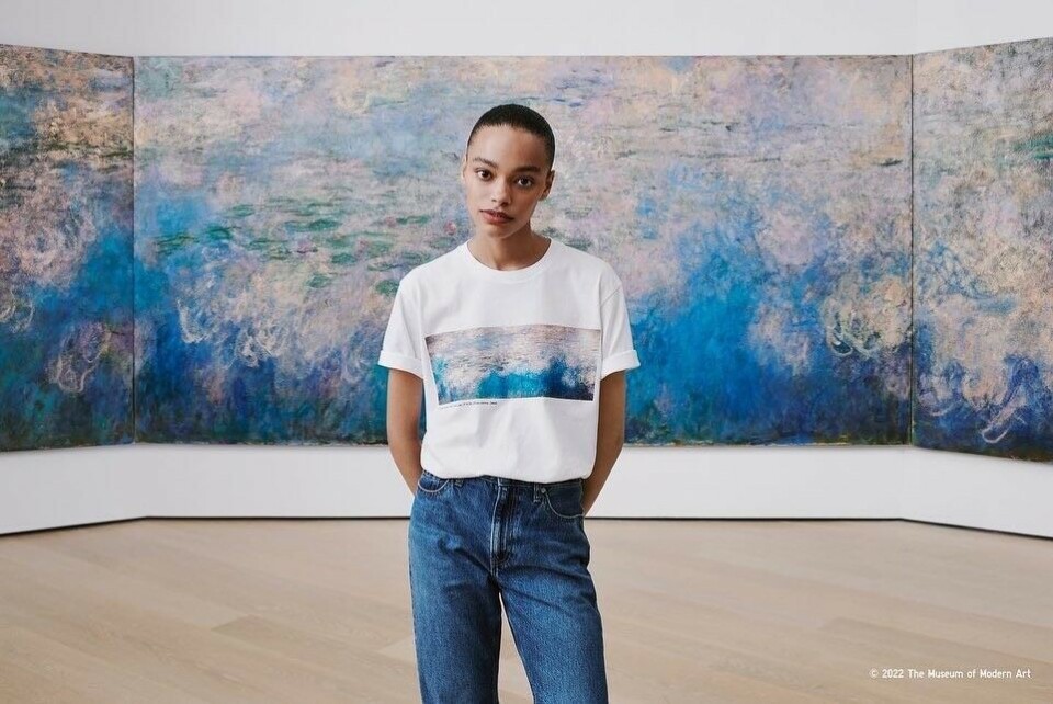 Uniqlo og MoMA trykker kunstværker af Vincent Van Gogh og Salvador Dalí på T-shirts