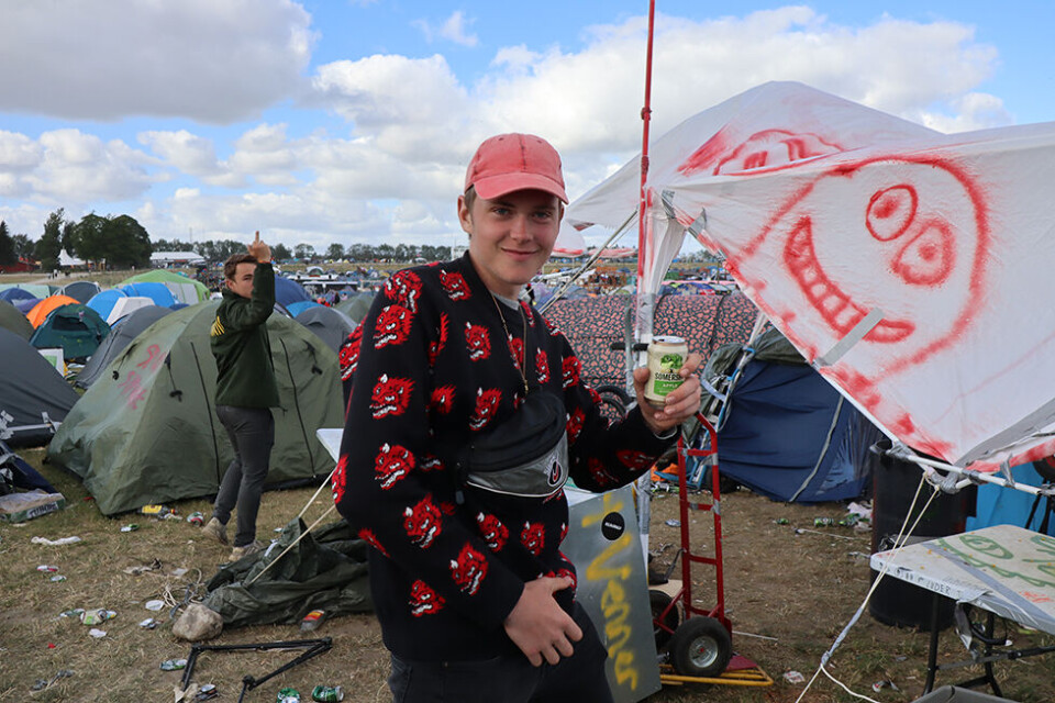 Her er Roskilde Festivals mest skraldede camps: ”Det er en del af stemningen”