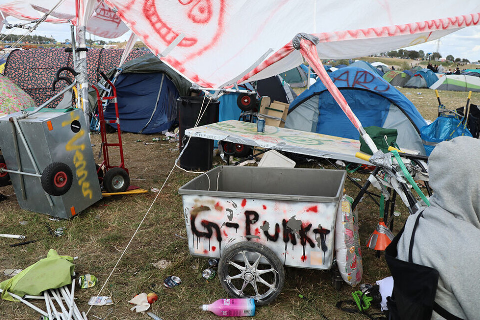 Her er Roskilde Festivals mest skraldede camps: ”Det er en del af stemningen”