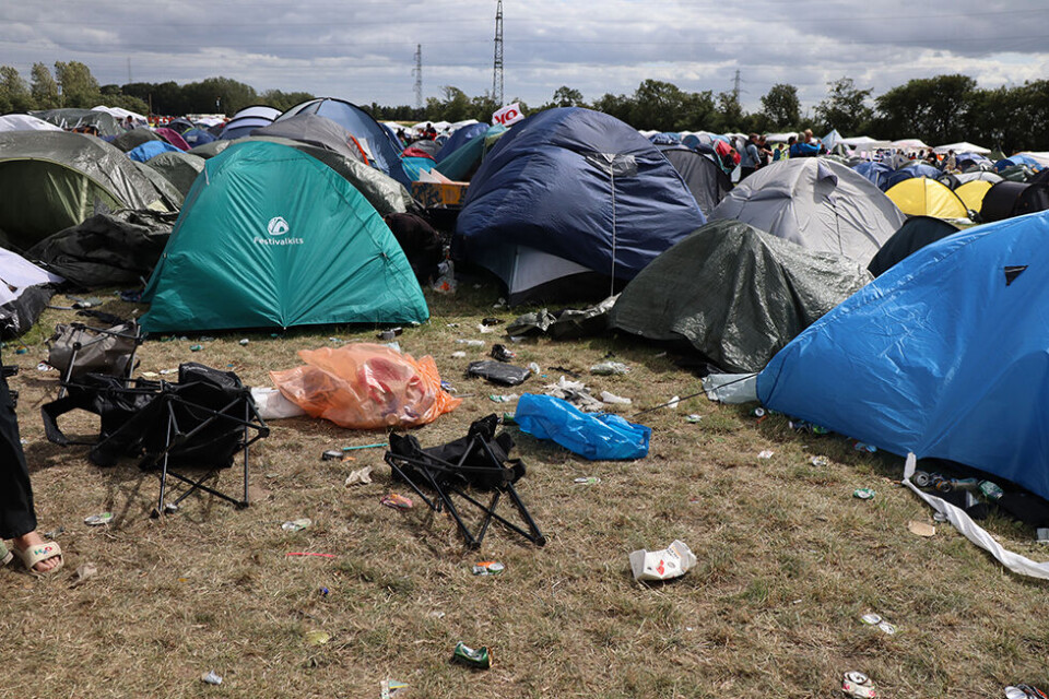 Her er Roskilde Festivals mest skraldede camps: ”Det er en del af stemningen”