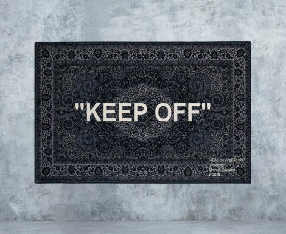 Virgil Abloh og IKEA-samarbejde snart på hylderne