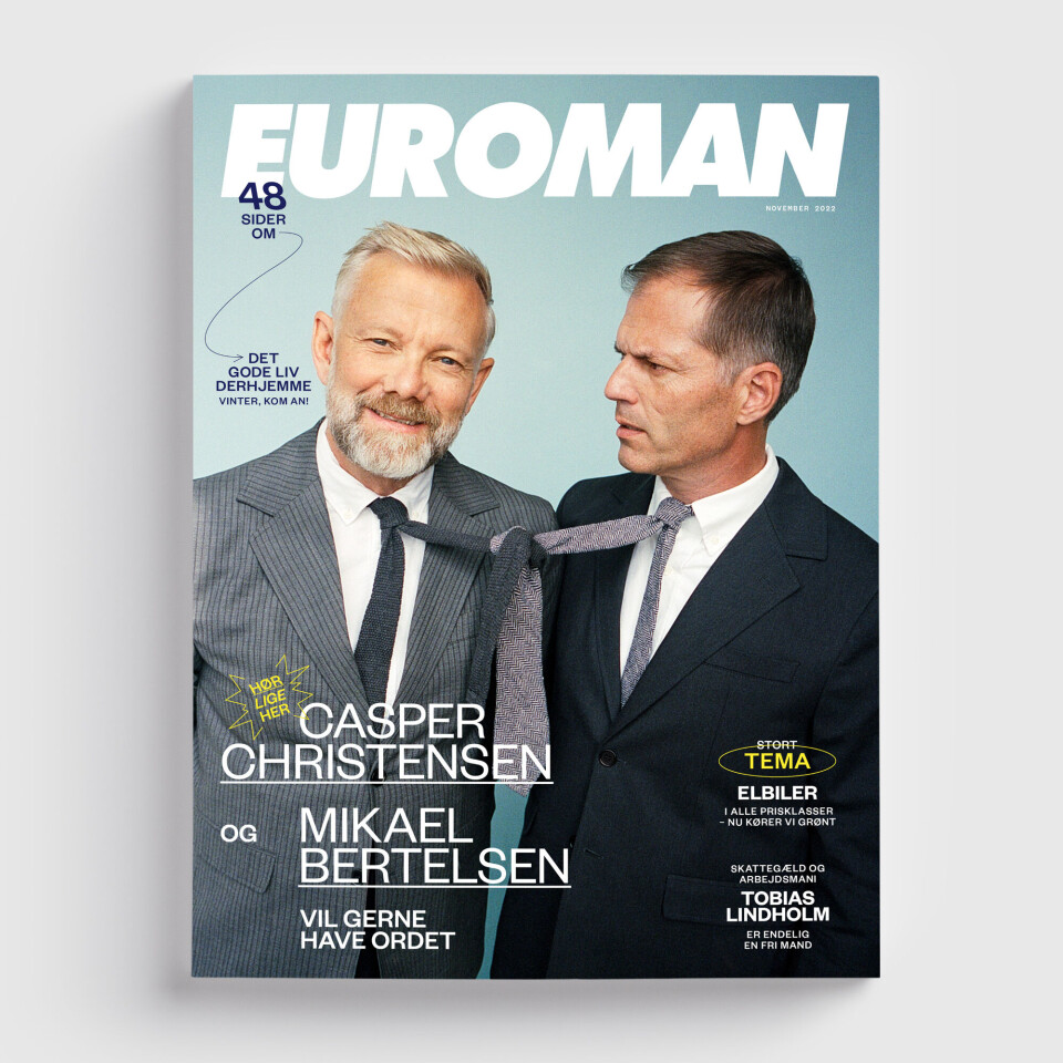 Nyt Euroman på gaden: Casper Christensen og Mikael Bertelsen vil gerne have ordet