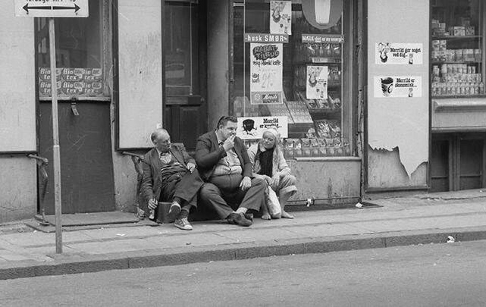 Vesterbro har tatoveringer i ansigtet og fotografer på gaden