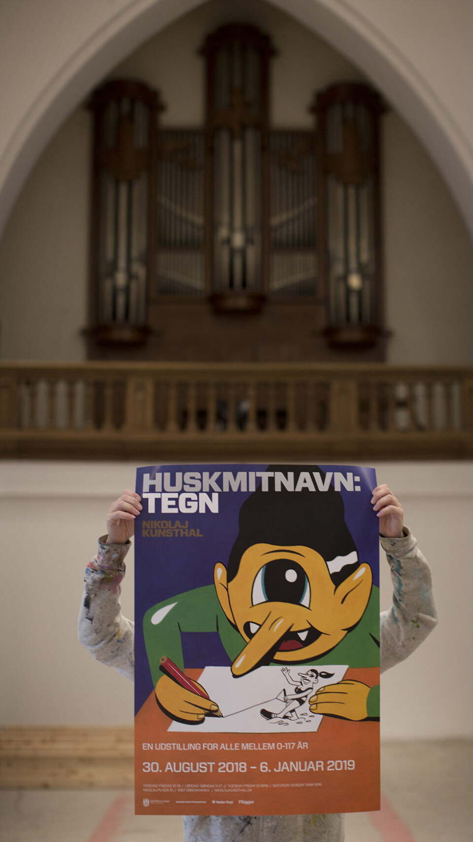Nu kan du male din egen togvogn: HuskMitNavn er aktuel med ny, publikumsinvolverende udstilling