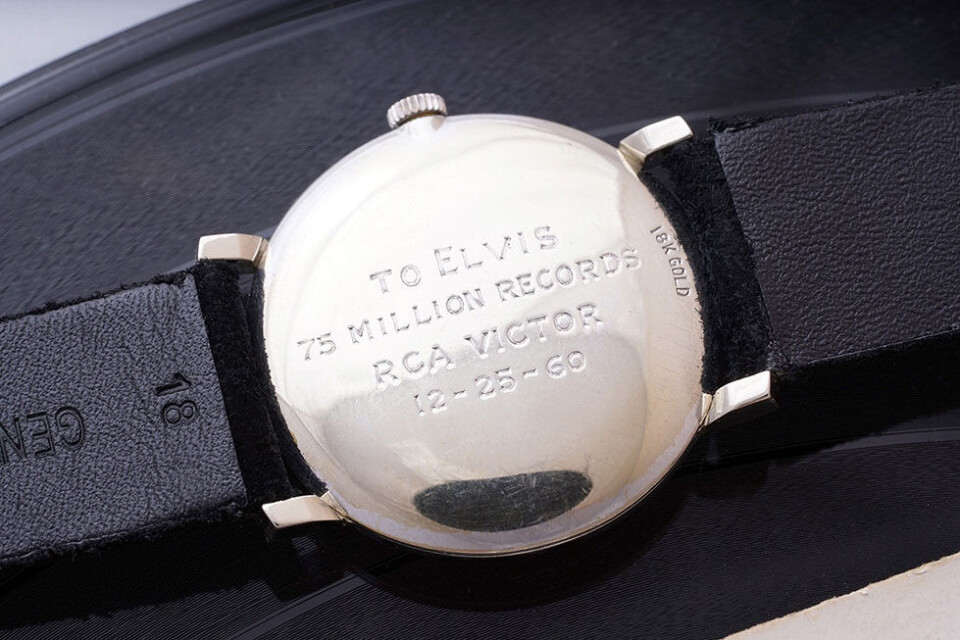 Elvis Presleys gamle OMEGA-ur slår auktionsrekord