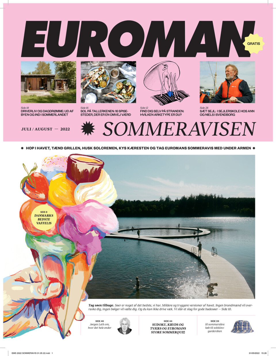 Euroman præsenterer Sommeravisen 2022