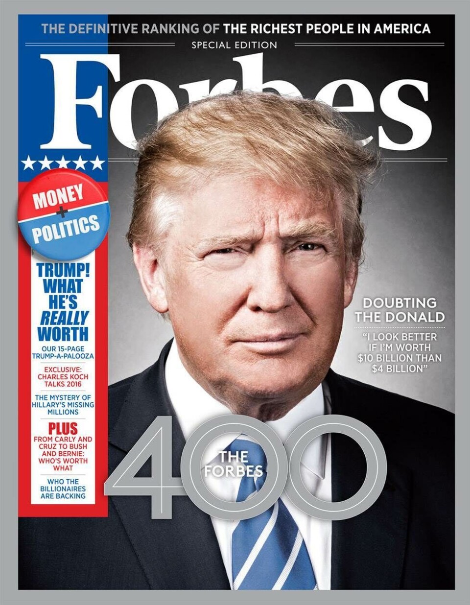 Hvor rig er Trump egentlig?
