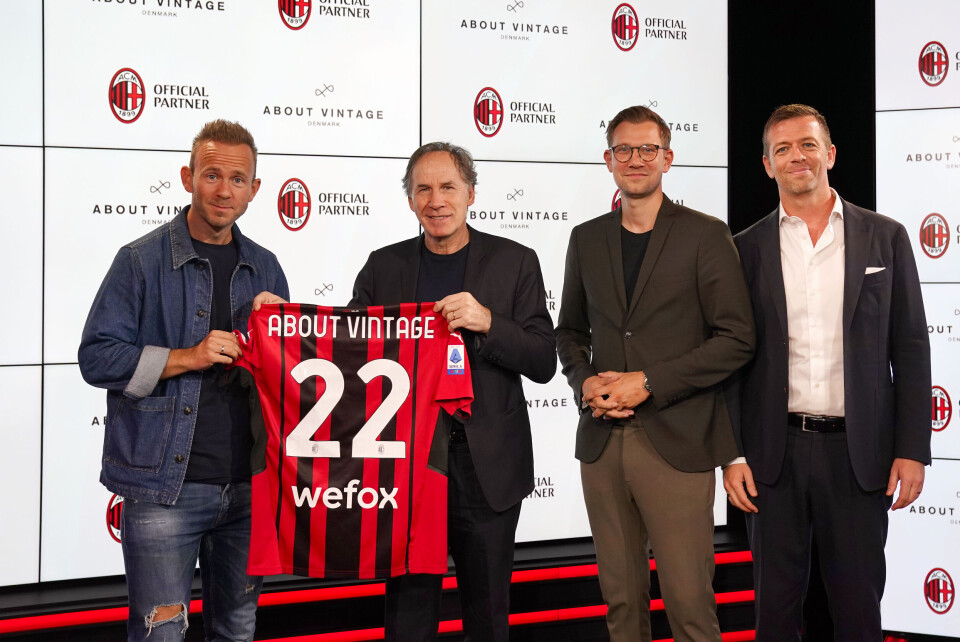 About Vintage indgår AC Milan-partnerskab: ”Det er en mulighed, som typisk tilfalder Hublot, Rolex og de andre store urbrands i verden”