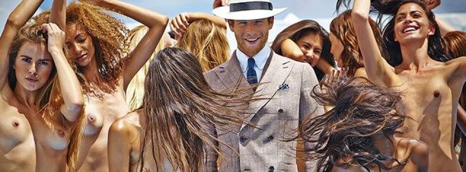 Suit Supply bruger det ældste trick i bogen. Og det virker