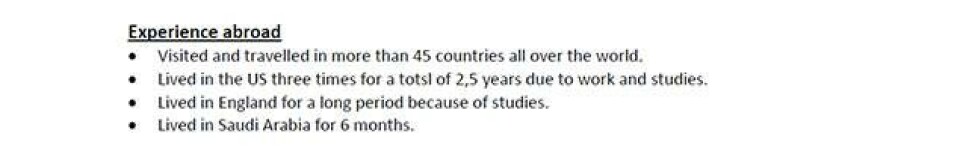 Recruiter hos Microsoft: Se mit personlige CV