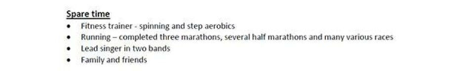 Recruiter hos Microsoft: Se mit personlige CV