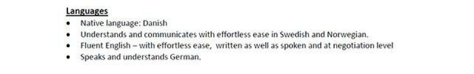 Recruiter hos Microsoft: Se mit personlige CV