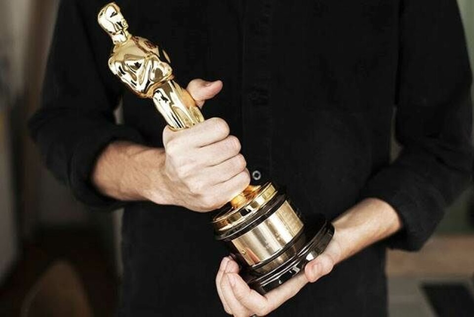 Min nabo har vundet en Oscar