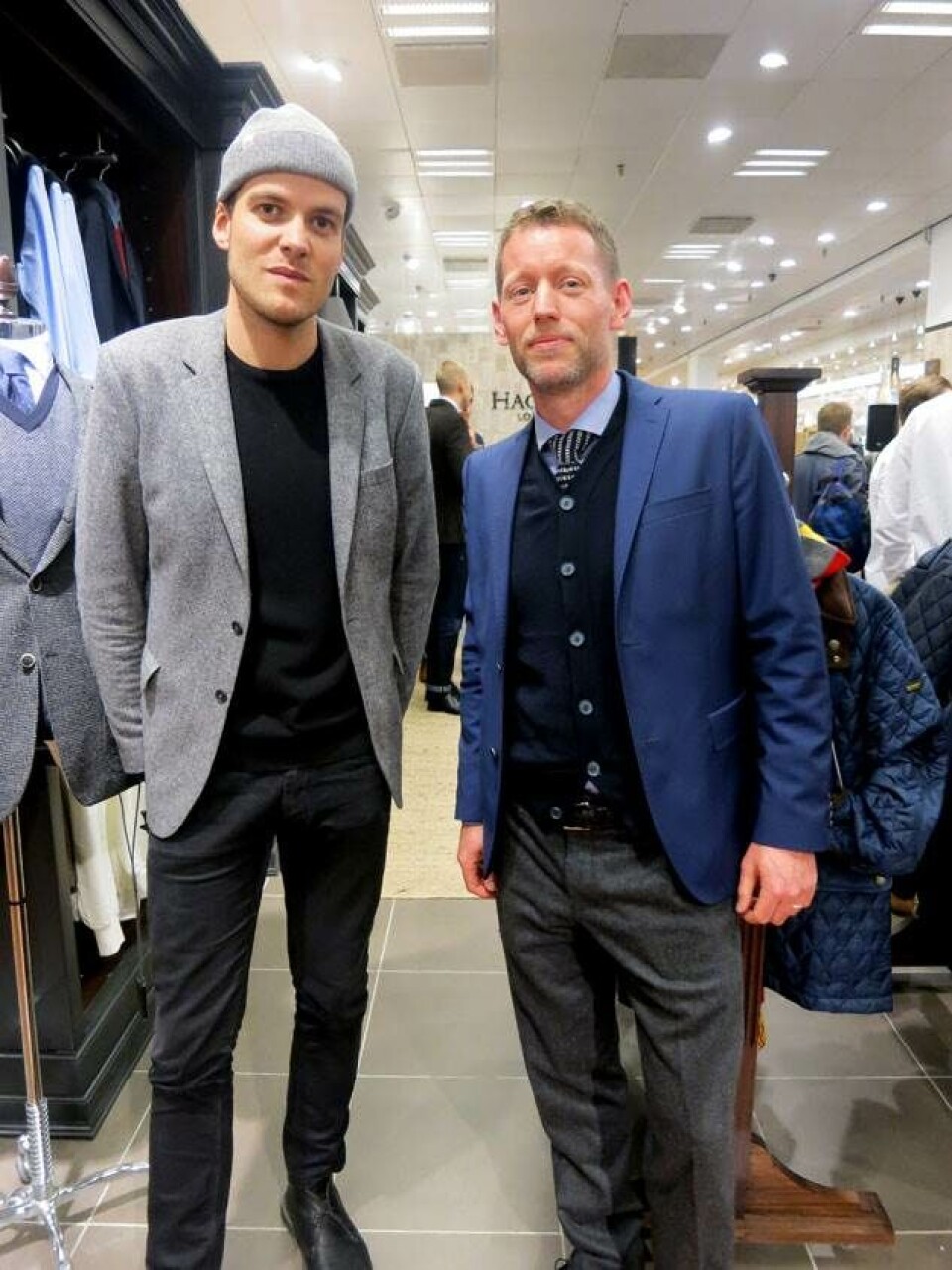 Se billeder: Reception med Hackett