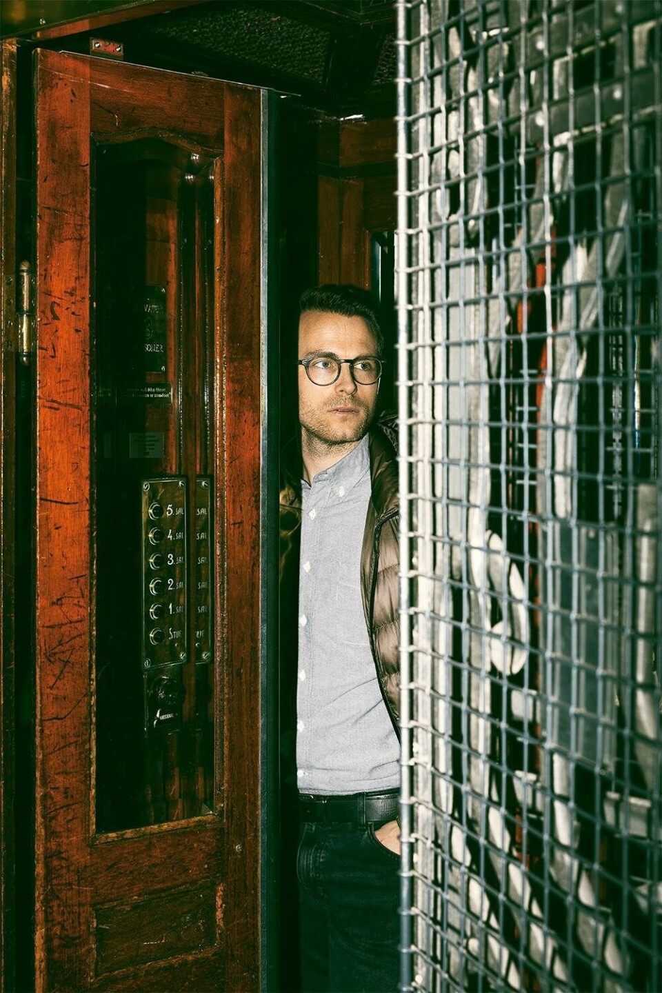 Sådan føles det at falde ned med en elevator