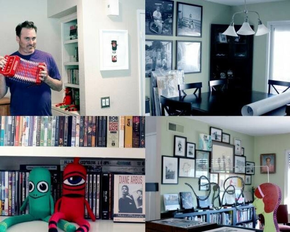 Hjemme ved Ed Templeton