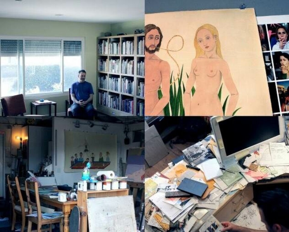 Hjemme ved Ed Templeton