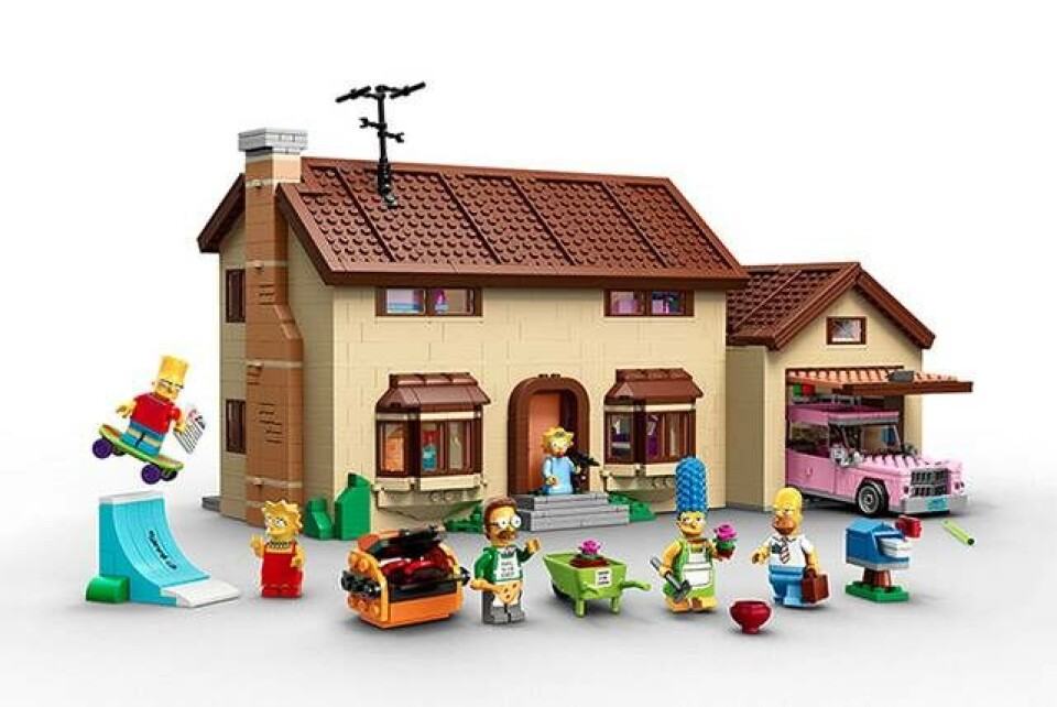 The Simpsons laver helt afsnit i LEGO