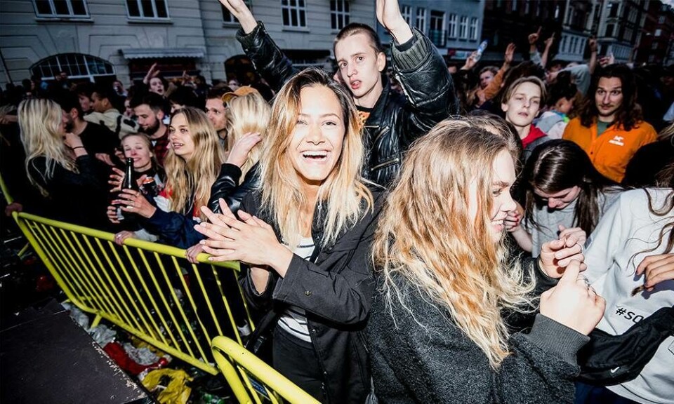 Se de bedste billeder fra Distortion-gadefesten på Nørrebro