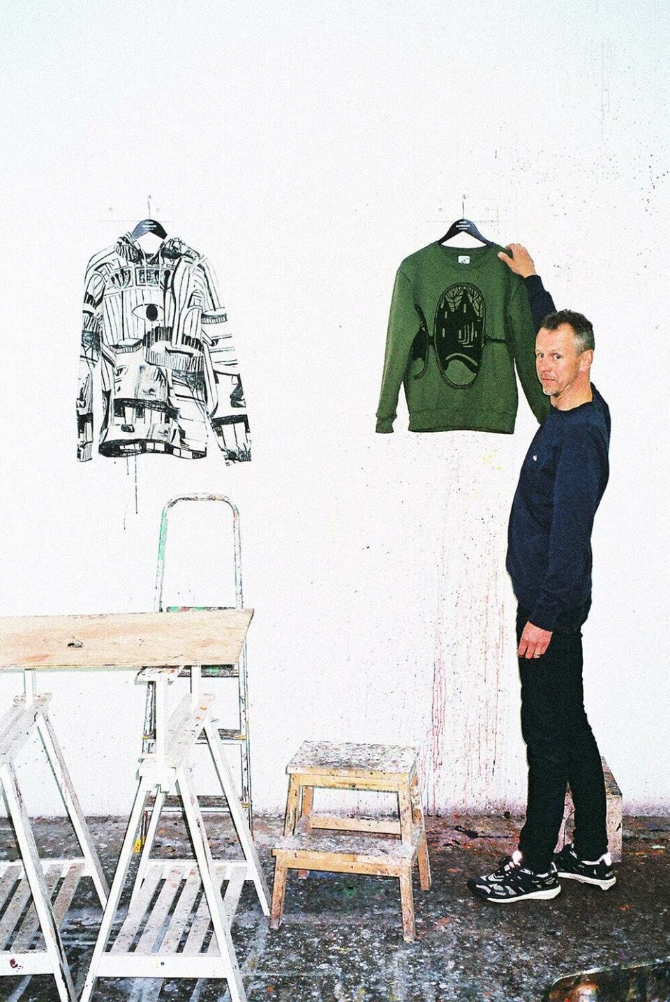 Mads Nørgaard udgiver kollektion med kunstneren Tal R