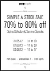 POPcph Sample & Stock Sale