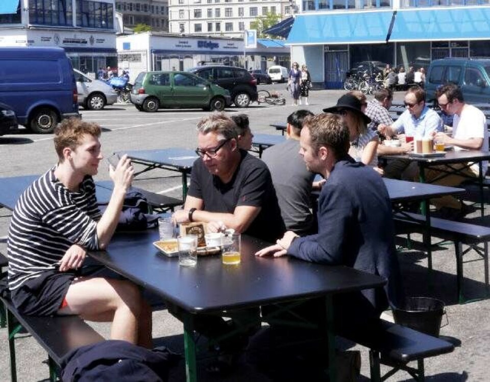 De bedste udendørs spise- og drikkesteder i København