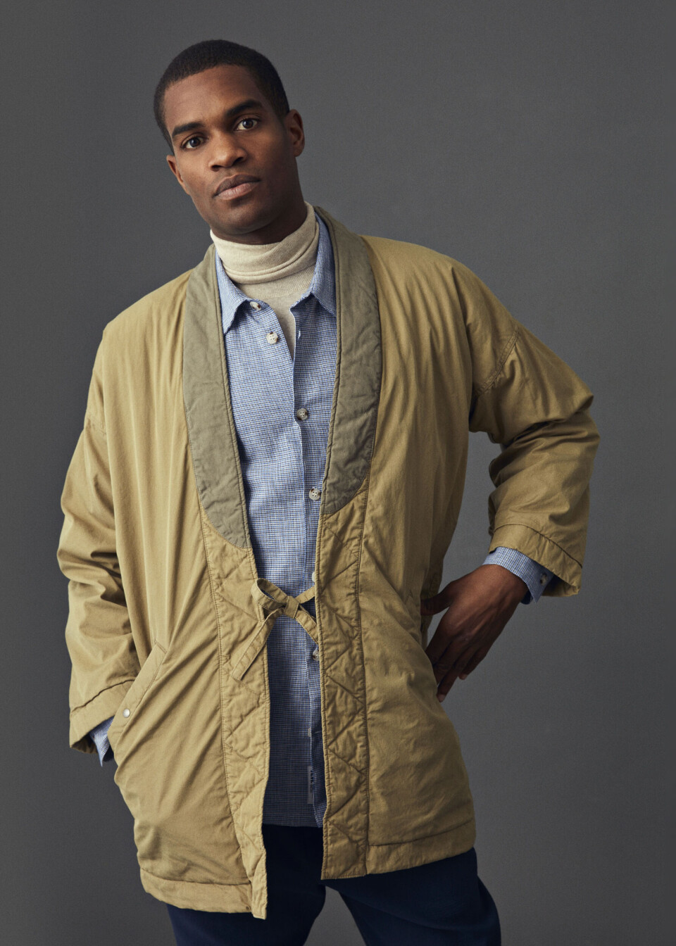 Modeserie: Kom varmt gennem vinteren i uldne lag, rullekraver og lange frakker